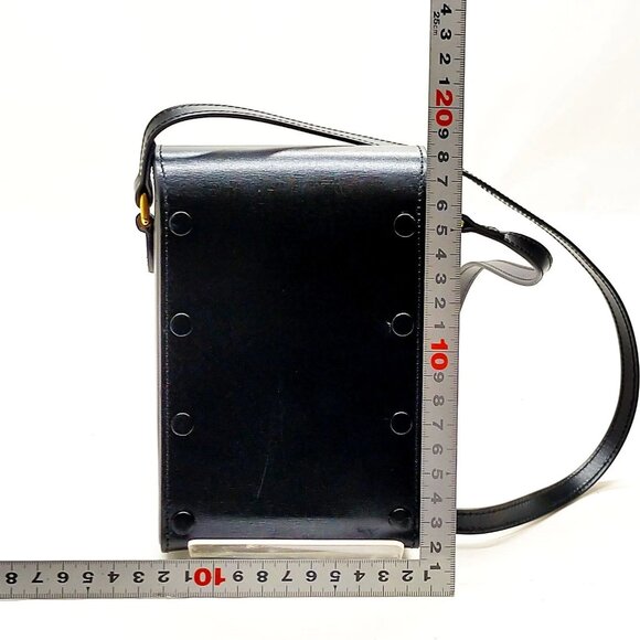 Gucci Black Leather Shoulder Bag mon590-101625 - Picture 2 of 16